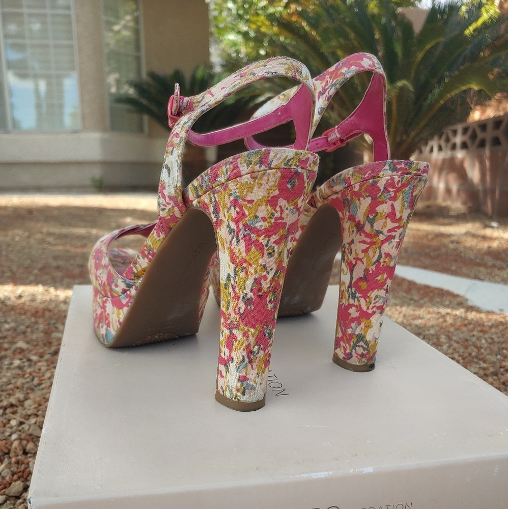 Bcbgeneration Platform Heel Sandals - image 2